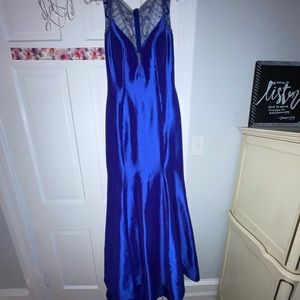 royal blue homecoming dress!